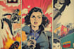 draw a retro vintage comic illustration
