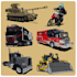 draw awesome vector illustration of any vehicles