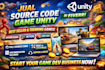 sell trending unity game source code and develop game