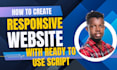 provide you with a complete functional website script