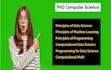 help in principles data science machine learning programming computational math