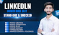 fully create, update, optimize, content, and manage your linkedin profile