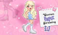 draw you as a cute bratz doll