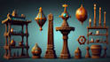 design 2d, 3d game model, game assets, icon, rpg maker environment, probs art