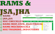 make professional risk assessment and method statement rams