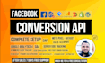 fix or setup facebook pixel conversion API, fb capi, ga4 server side tracking