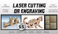 create professional laser cutting files vector engraving cnc