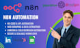 build custom, scalable automation with n8n API and web scraping expert