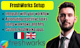 set up freshdesk, freshchat and optimize your current workflow