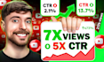 create attractive and eye catchy youtube thumbnail design