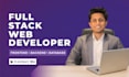 be full stack web developer or saas developer as a mern stack developer