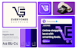 do modern minimalist business logo design and redesign