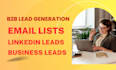 find b2b lead generation and targeted linkedin prospecting
