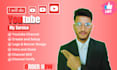 create and setup a youtube channel with a logo banner