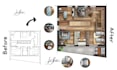 draw a professional 2d floor plan using procreate