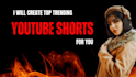 create top trending youtube shorts for your channel