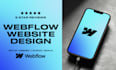 design or redesign a webflow website, webflow landing page