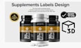 design supplement labels and pouch packaging design