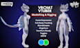 edit, create furry vrchat avatar fursona, vtuber nsfw model for vseeface animaze