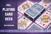design a premium fully hand drawn playing card deck