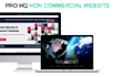 create a non commercial website