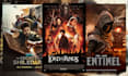 design a cinematic movie poster