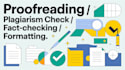 check grammar and spelling, edit writing, proofread and format your document