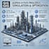 perform aspen hysys simulation, process optimization, and equipment sizing
