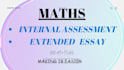 be assisting you for maths ia