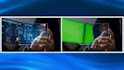 professionally removal green screen, led screen replacement, and do motion track