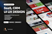 design UI UX for saas, dashboard, CRM, or admin in figma