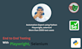 automate test cases with selenium playwright python pytest API ci cd
