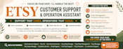 do esty customer support, order management, and product tags