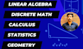 be your math statistics calculus linear algebra discrete geometry tutor