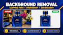 profesional background removal and clipping path