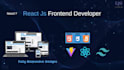 create react website landing pages front end developer