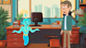 make a 2d cartoon animation video