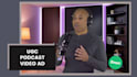 film a male podcast natural style ugc reel or short video
