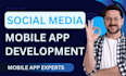 build a custom social media app