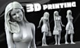 sculpt high quality 3d characters and statues for printing