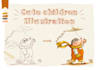 create hand drawn cute character and illustration