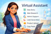 handle data entry tasks as your virtual assistant