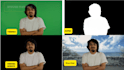 do expert green screen removal and professional background replacement
