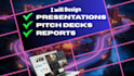 design powerpoint presentations pitch decks