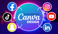 design social media posts and canva design