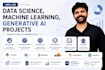 do data science, machine learning, generative ai projects using python , r