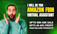 be your amazon amazon dropshipping, amazon fbm virtual assistant VA