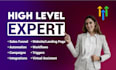 be your gohighlevel expert gohighlevel website setup email automation workflow