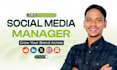 be your social media marketing manager