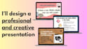 design an attractive and professional presentation